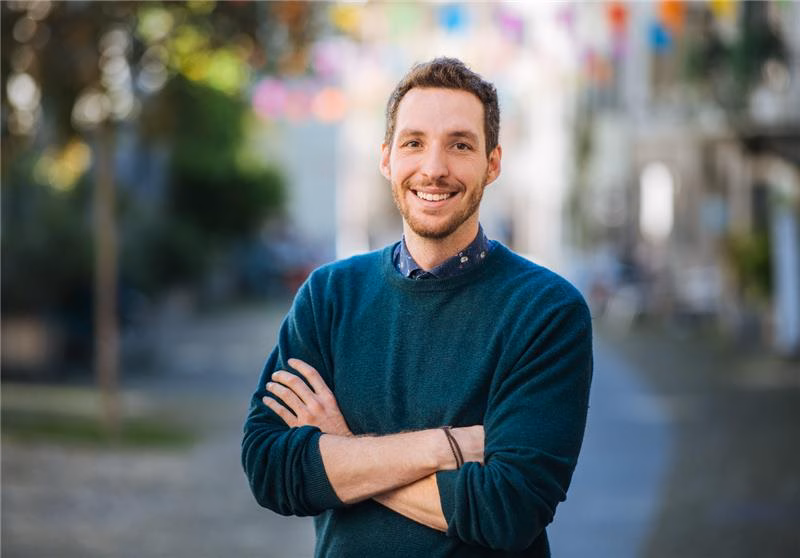 Foto von Laurent Decrue, Seriengründer und Co-CEO von Holycode